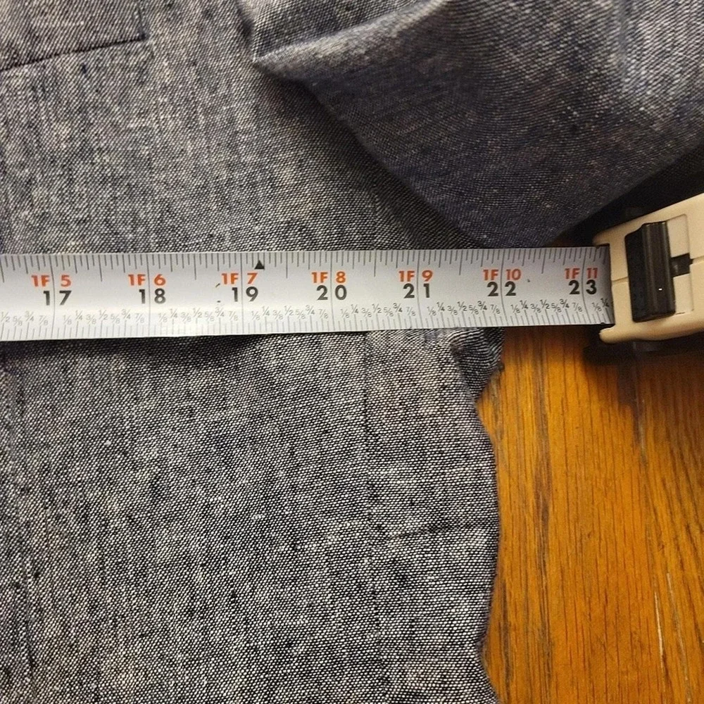 Men's Stafford linen cotton blend Classic Fit Sports Coat Blazer Size 44 Regular